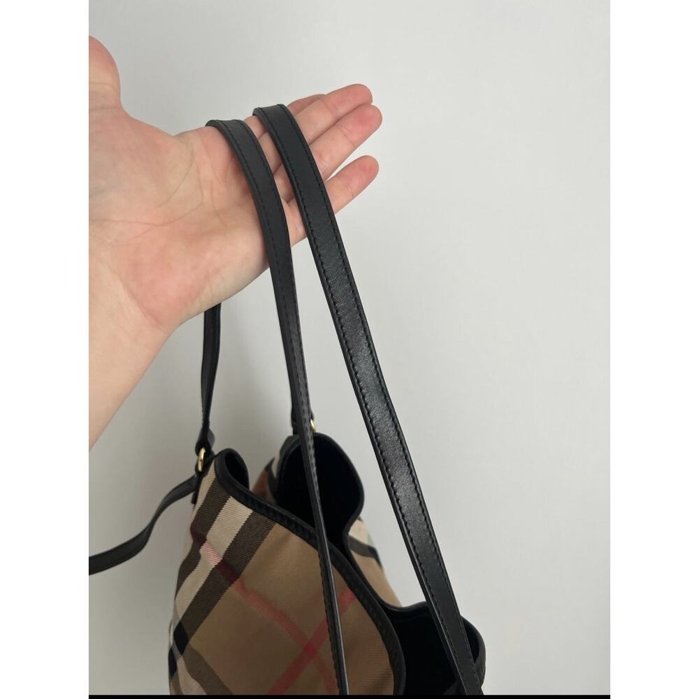 Burberry Canterbury Bridle House Check Medium Tote Handbag Authentic - Picture 7 of 11